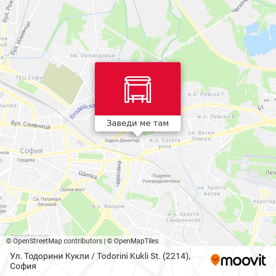Ул. Тодорини Кукли / Todorini Kukli St. (2214) карта