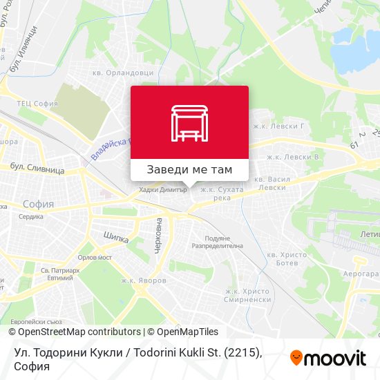 Ул. Тодорини Кукли / Todorini Kukli St. (2215) карта