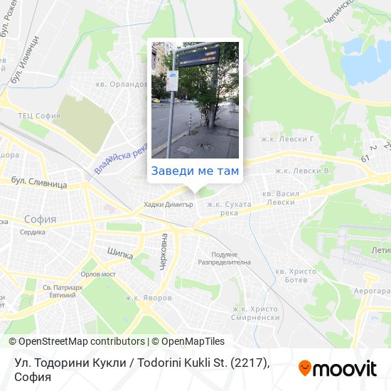 Ул. Тодорини Кукли / Todorini Kukli St. (2217) карта