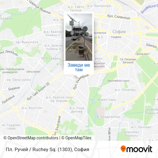 Пл. Ручей / Ruchey Sq. (1303) карта