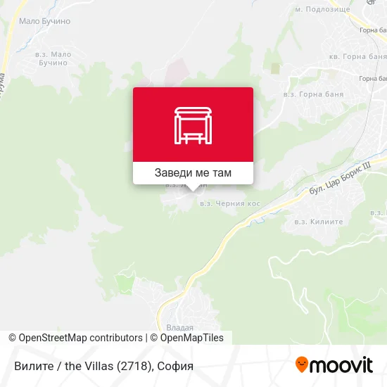 Вилите / the Villas (2718) карта