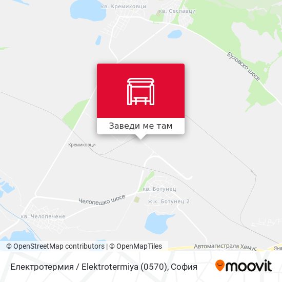 Електротермия / Elektrotermiya (0570) карта