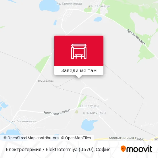Електротермия / Elektrotermiya (0570) карта