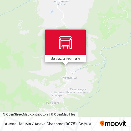 Анева Чешма / Aneva Cheshma (0075) карта