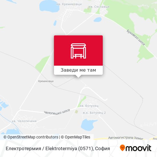 Електротермия / Elektrotermiya (0571) карта