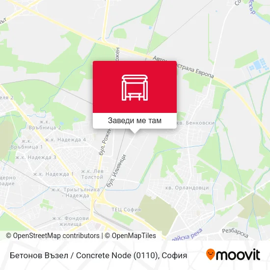 Бетонов Възел / Concrete Node (0110) карта