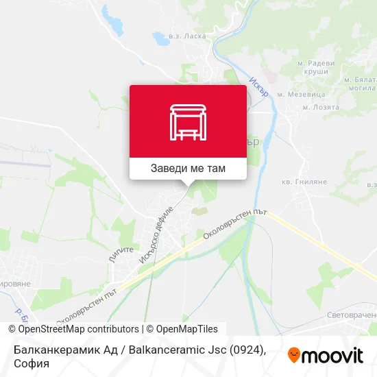 Балканкерамик Ад / Balkanceramic Jsc (0924) карта