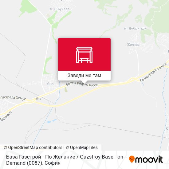 База Газстрой - По Желание / Gazstroy Base - on Demand (0087) карта