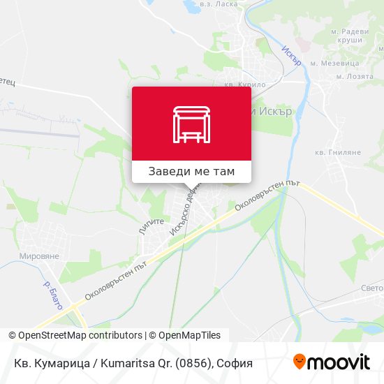 Кв. Кумарица / Kumaritsa Qr. (0856) карта