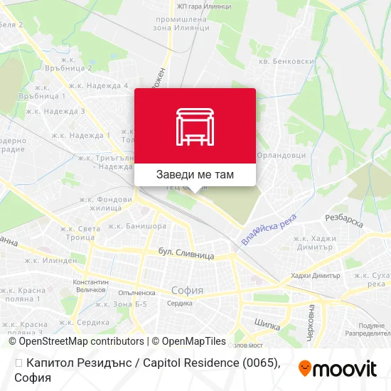 🏢 Капитол Резидънс / Capitol Residence (0065) карта
