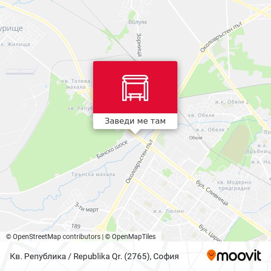 Кв. Република / Republika Qr. (2765) карта