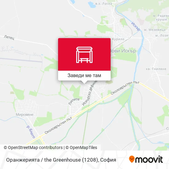 Оранжерията / the Greenhouse (1208) карта