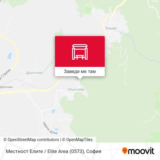 Местност Елите / Elite Area (0573) карта