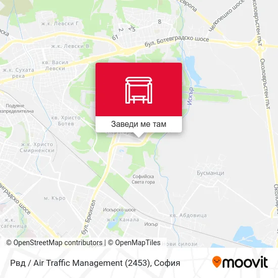Рвд / Air Traffic Management (2453) карта