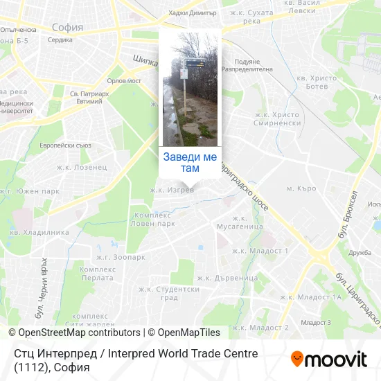 Стц Интерпред / Interpred World Trade Centre (1112) карта