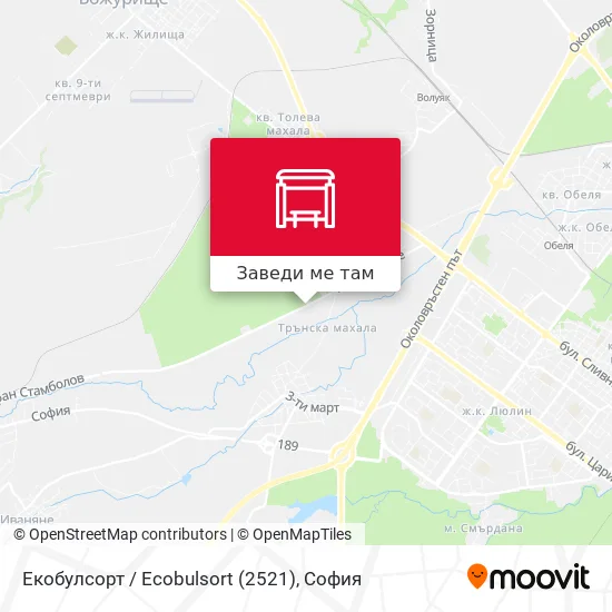 Екобулсорт / Ecobulsort (2521) карта