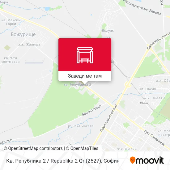 Кв. Република 2 / Republika 2 Qr (2527) карта