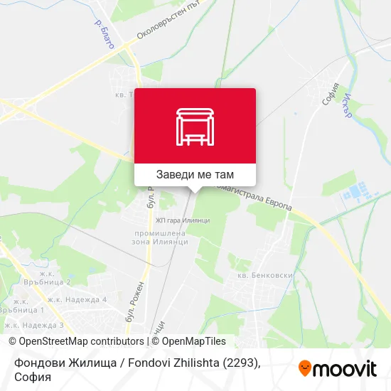 Фондови Жилища / Fondovi Zhilishta (2293) карта