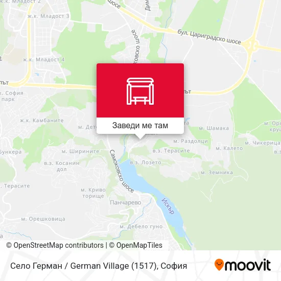 Село Герман / German Village (1517) карта