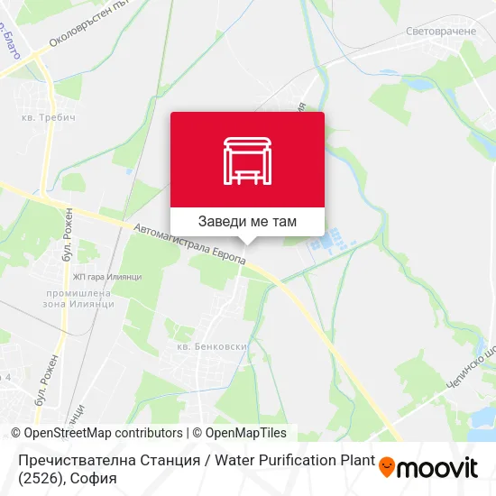 Пречиствателна Станция / Water Purification Plant (2526) карта