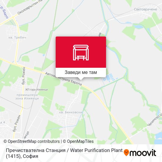Пречиствателна Станция / Water Purification Plant (1415) карта