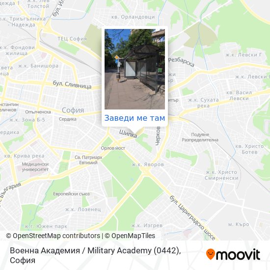 Военна Академия / Military Academy (0442) карта