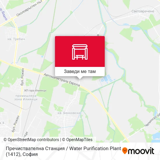 Пречиствателна Станция / Water Purification Plant (1412) карта