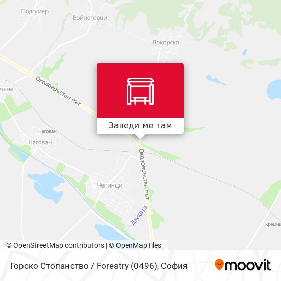Горско Стопанство / Forestry (0496) карта