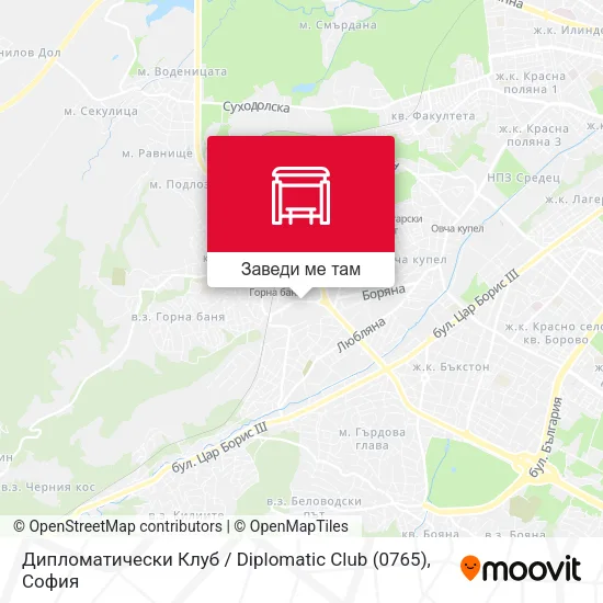 Дипломатически Клуб / Diplomatic Club (0765) карта