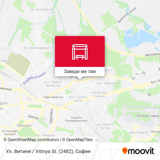 Ул. Витиня / Vitinya St. (2482) карта