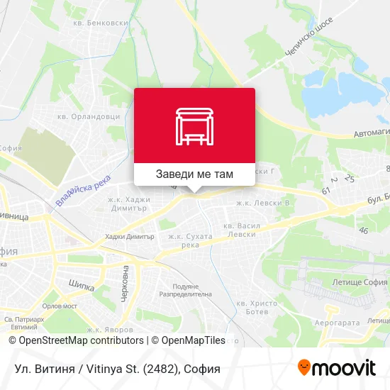 Ул. Витиня / Vitinya St. (2482) карта
