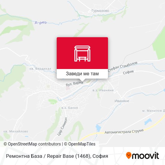 Ремонтна База / Repair Base (1468) карта