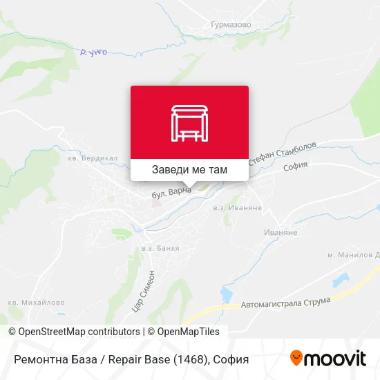 Ремонтна База / Repair Base (1468) карта