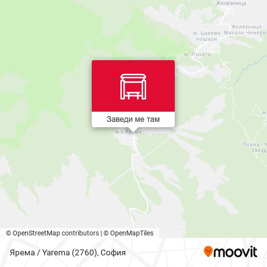 Ярема / Yarema (2760) карта