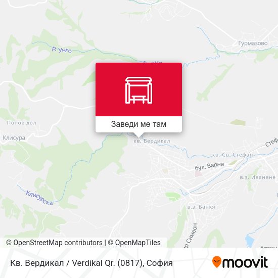 Кв. Вердикал / Verdikal Qr. (0817) карта
