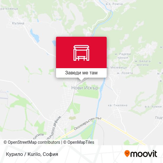 Курило / Kurilo карта