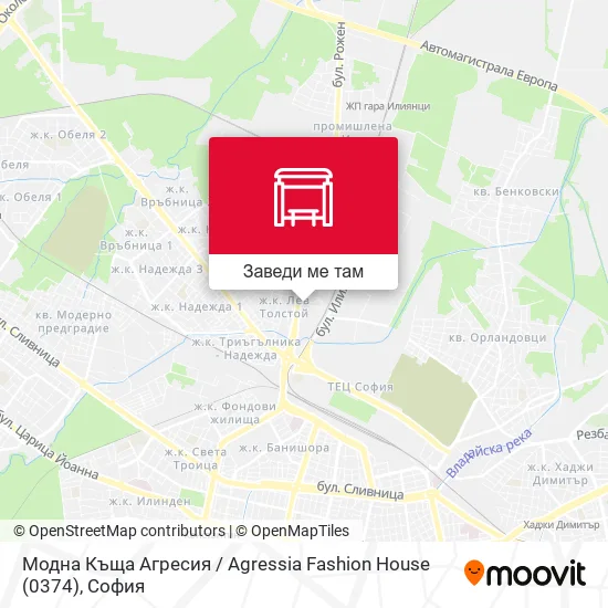 Модна Къща Агресия / Agressia Fashion House (0374) карта