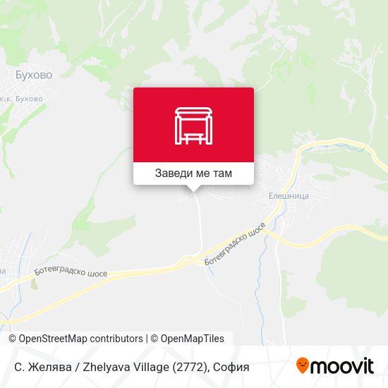 С. Желява / Zhelyava Village (2772) карта