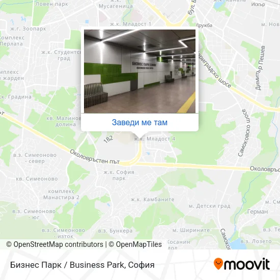 Бизнес Парк / Business Park карта