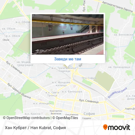 Хан Кубрат / Han Kubrat карта