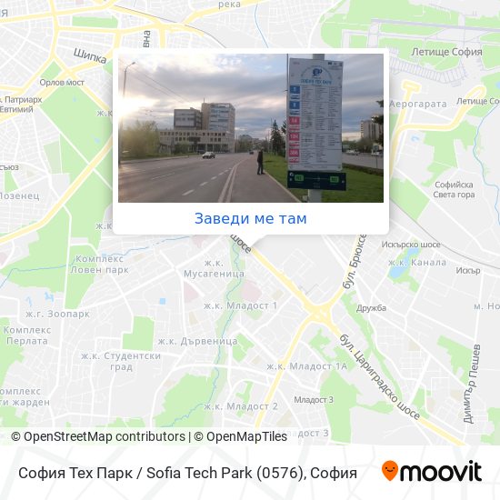 София Тех Парк / Sofia Tech Park (0576) карта