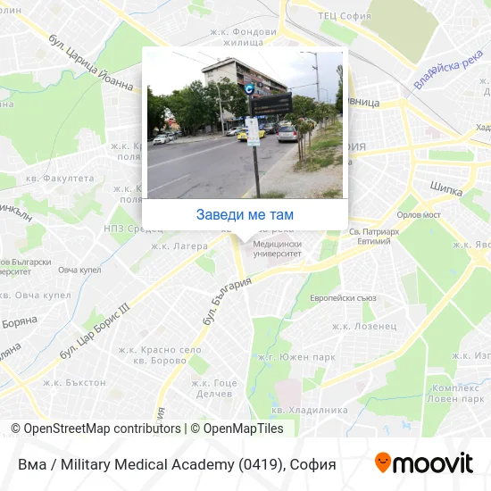 Вма / Military Medical Academy (0419) карта