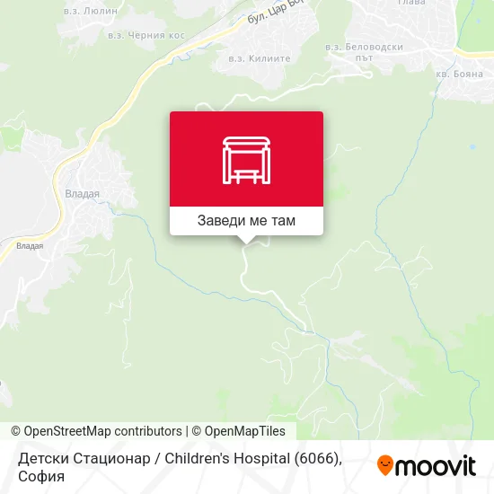 Детски Стационар / Children's Hospital (6066) карта