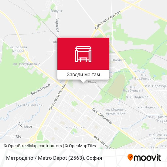 Метродепо / Metro Depot (2563) карта