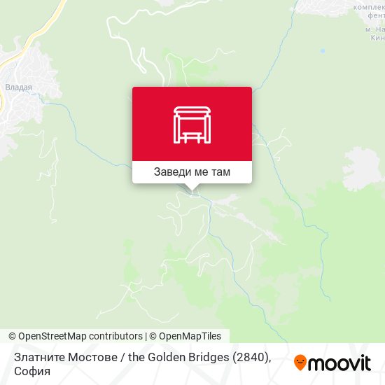 Златните Мостове / the Golden Bridges (2840) карта