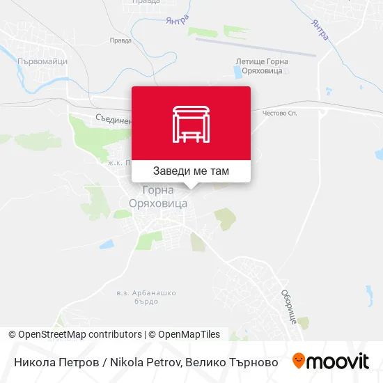 Никола Петров / Nikola Petrov карта