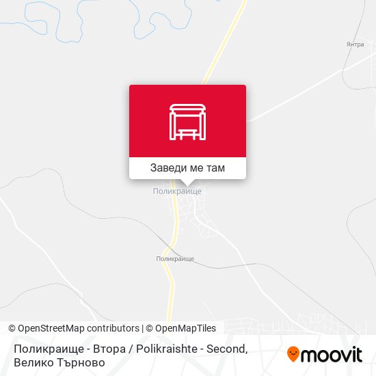 Поликраище - Втора / Polikraishte - Second карта