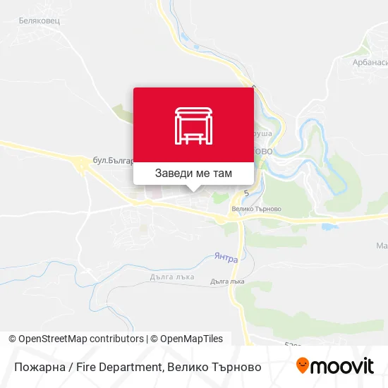 Пожарна / Fire Department карта