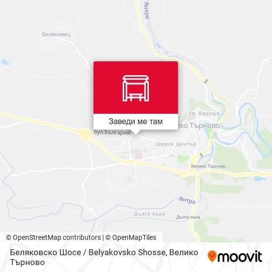 Беляковско Шосе / Belyakovsko Shosse карта
