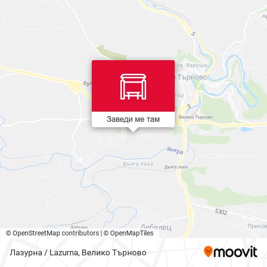 Лазурна / Lazurna карта